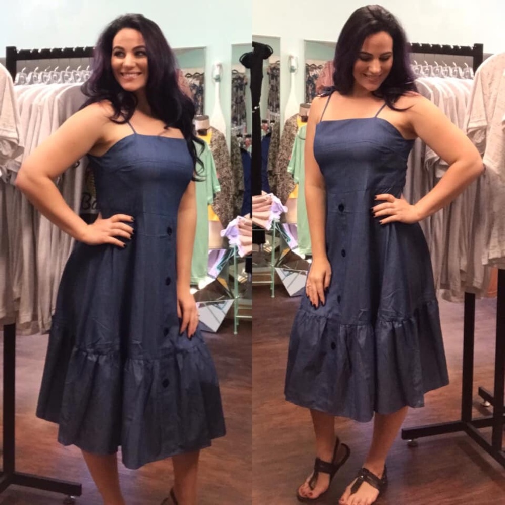 Denim Swing Dress